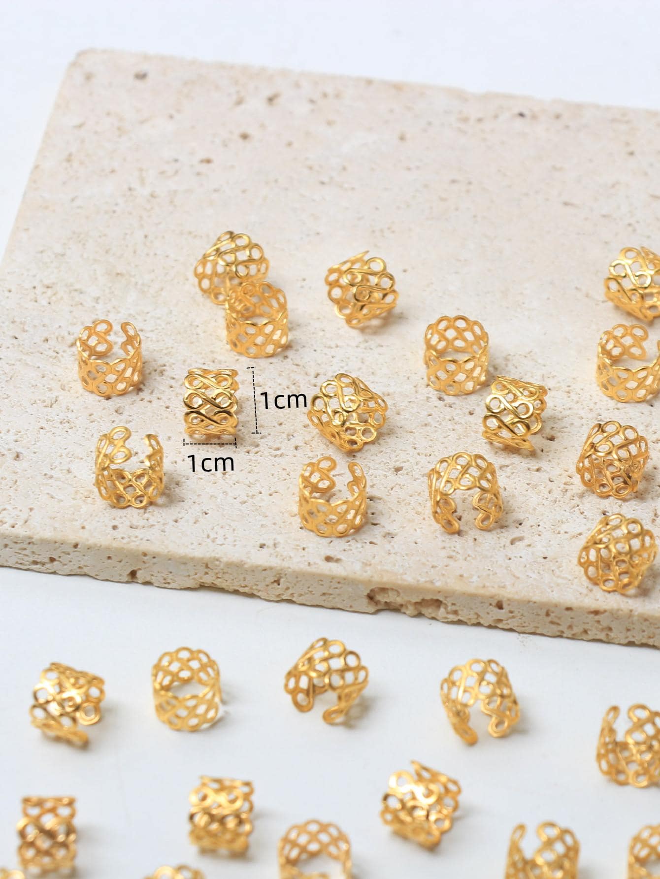 Pattern Hair Rings