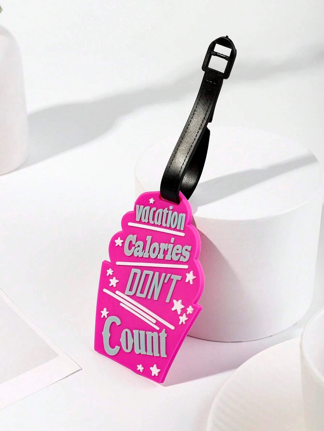 Vacation Calories Luggage Tag