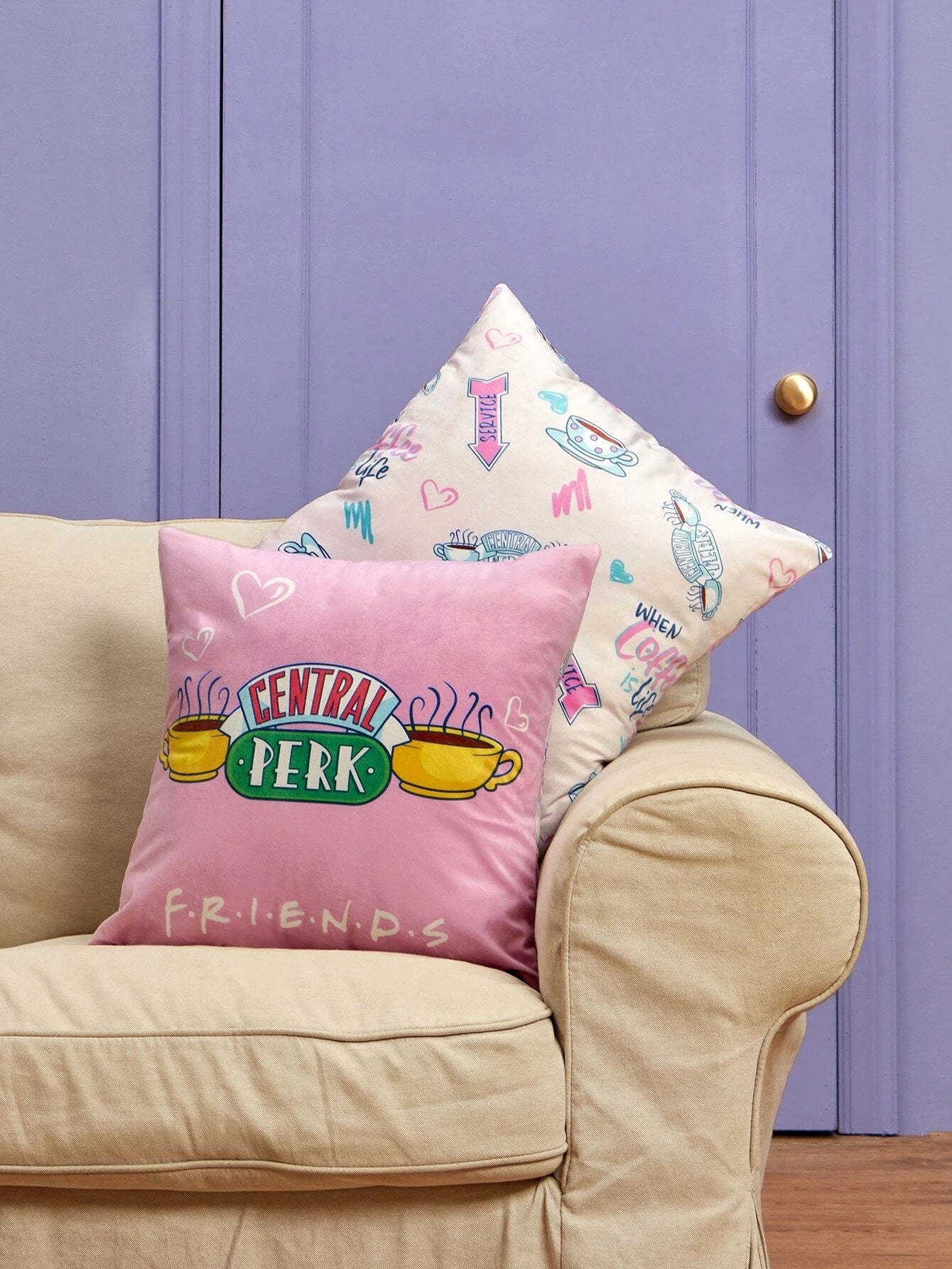 Central Park Friends Scatter Cushion