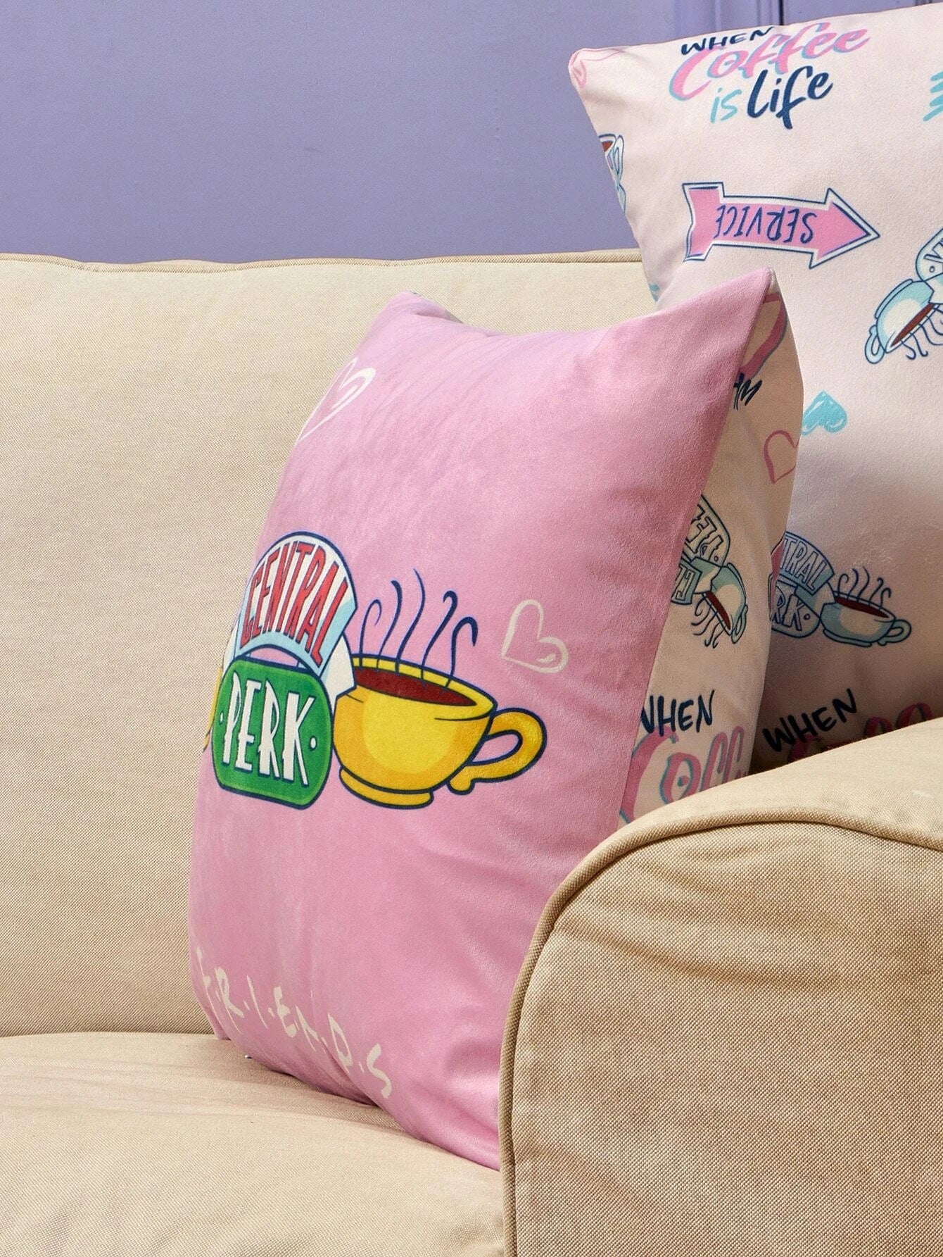 Central Park Friends Scatter Cushion
