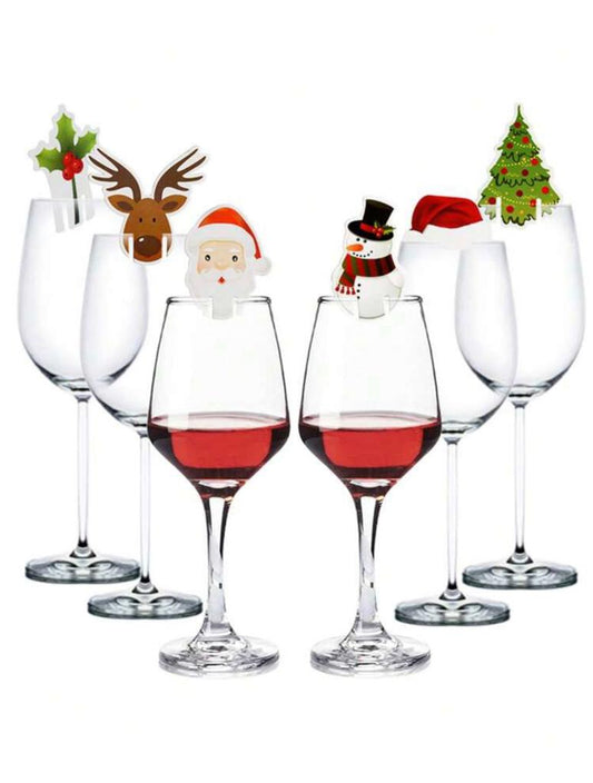 Christmas Glass Markers