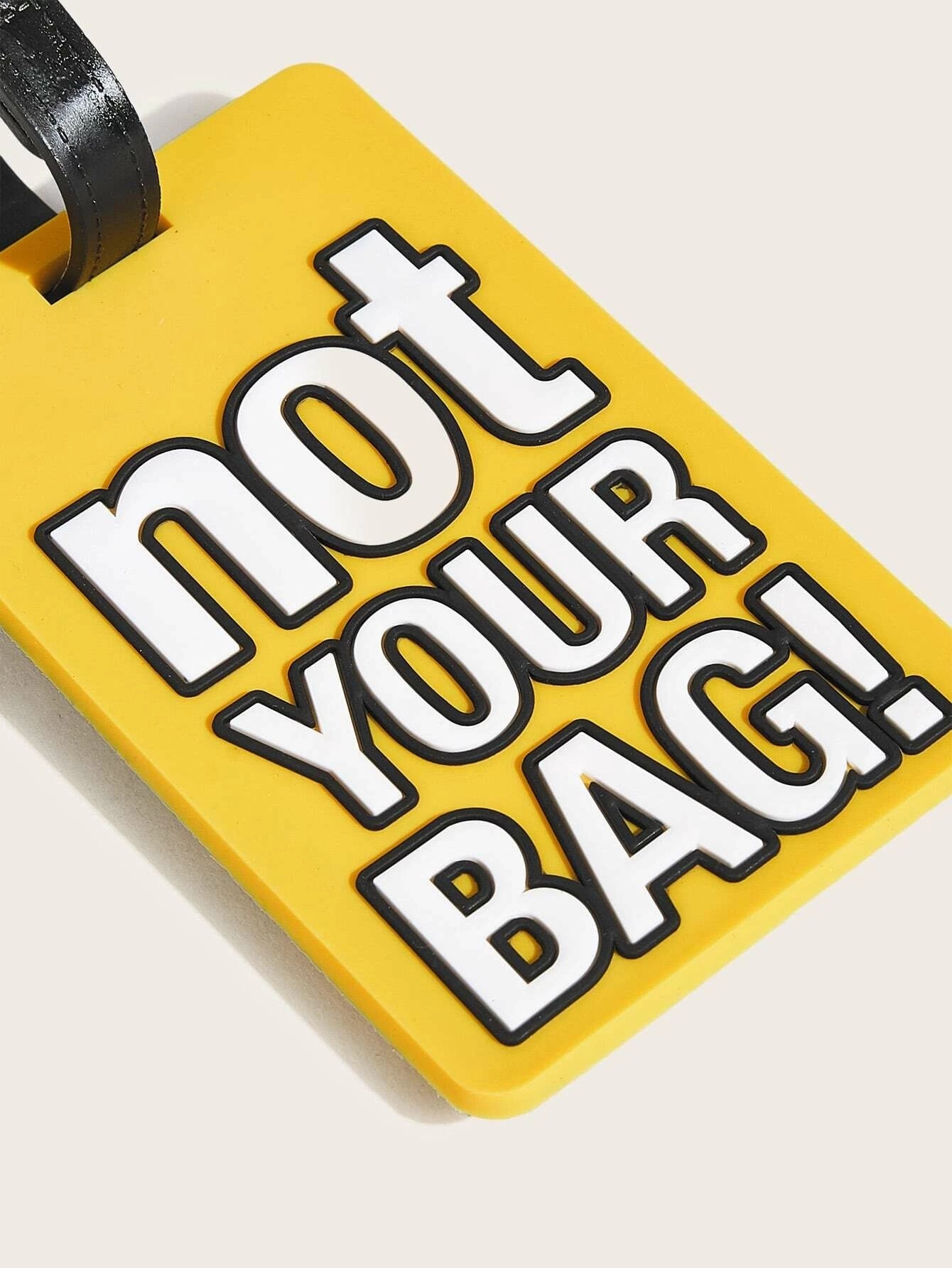 Not your bag luggage tags discount